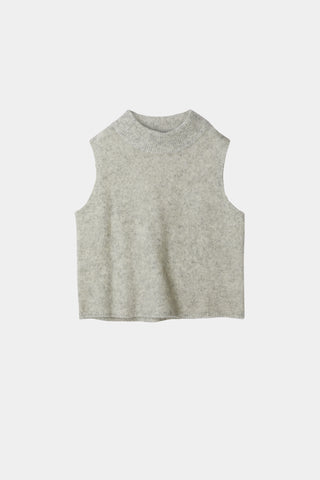 sleeveless mohair knit grey nellie stylein packshot