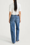 steel blue straight full-lenght denim stylein kiara back model image