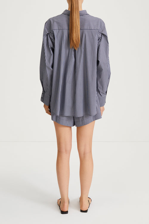 striped shorts blue jojo stylein back