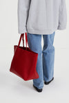 YACHT BAG - RED STRUCTURED