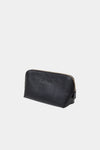 YANI COSMETIC BAG MINI - BLACK STRUCTURED