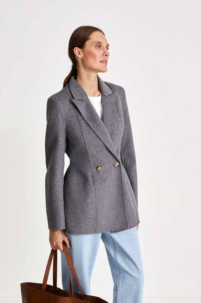 TOSCA JACKET - LIGHT GREY – Stylein