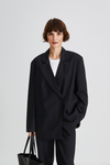 BURANO BLAZER - BLACK WOOL