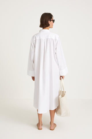 JEANETTE DRESS - WHITE