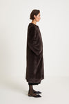 HAGA COAT - BROWN