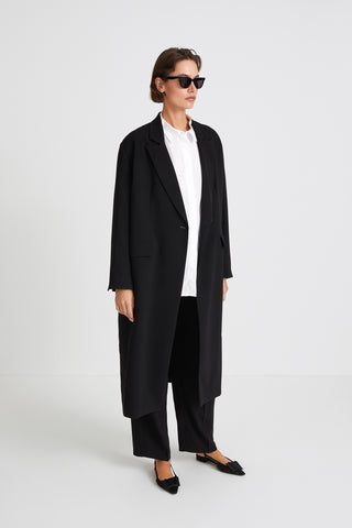 BUSTO COAT - BLACK