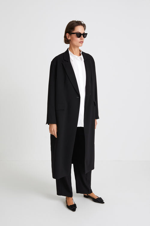 BUSTO COAT - BLACK