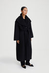 TERMOLI LONG COAT - BLACK