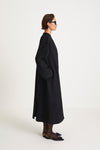 THIVON LONG COAT - BLACK