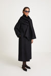 THIVON LONG COAT - BLACK