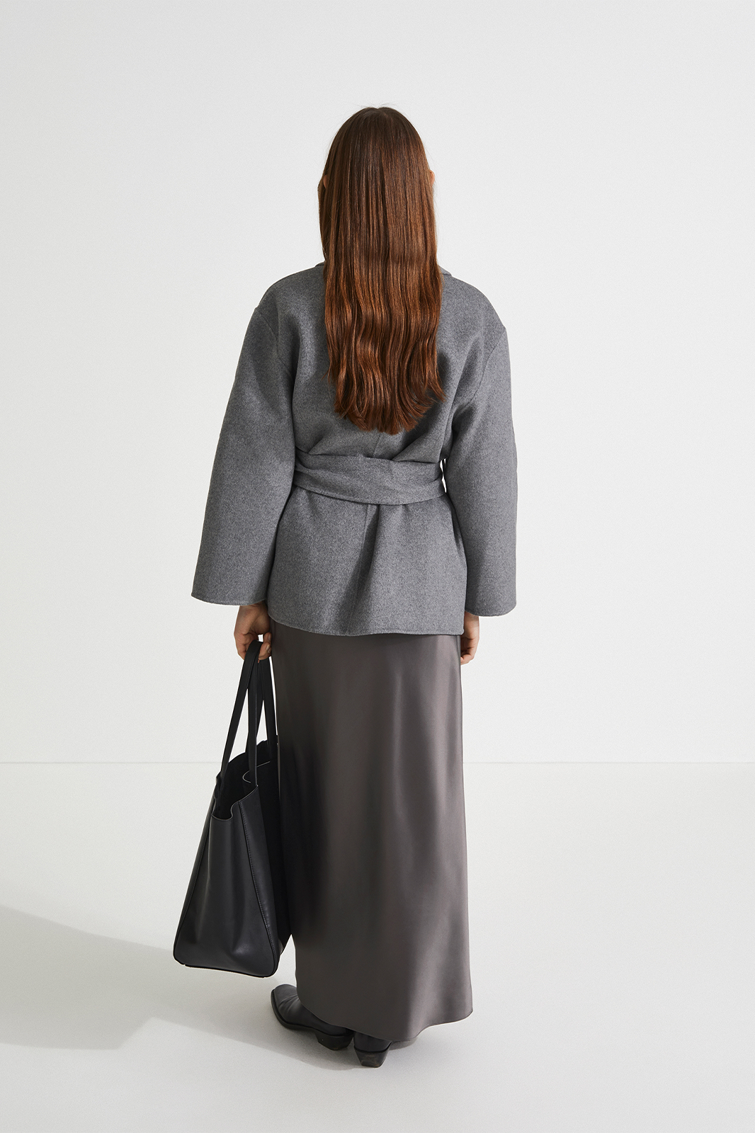 Tulle wool coat sales