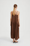 MILENA DRESS - BROWN