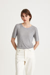 NICKIE TOP - GREY