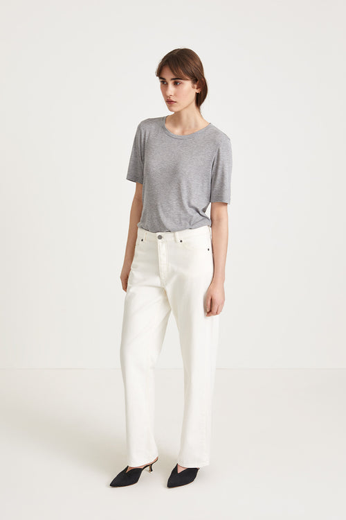 nickie top tshirt grey stylein side