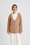 HARLYNN CARDIGAN - BEIGE