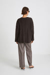 HARLYNN CARDIGAN - BROWN