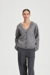 NERISSA CARDIGAN - GREY