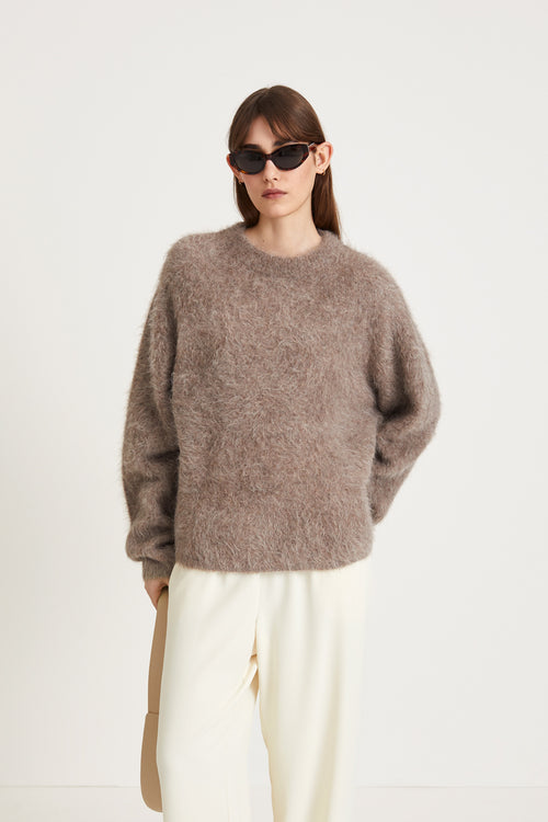 LORENA SWEATER - MUD