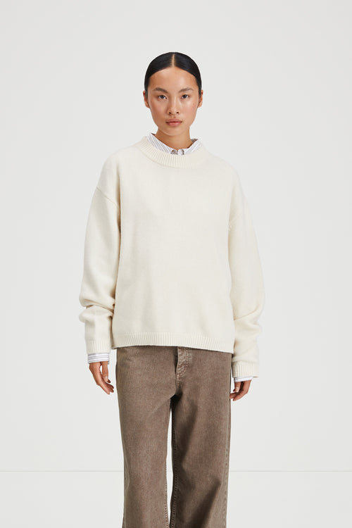 HARLOW SWEATER - CREAM