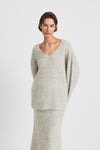 NINO SWEATER - LIGHT GREY