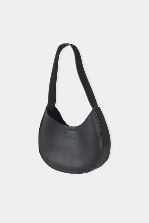 MINI SHOULDER BAG - YARDLY BLACK STRUCTURED