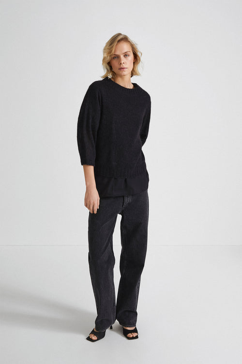 NELIA SWEATER - BLACK