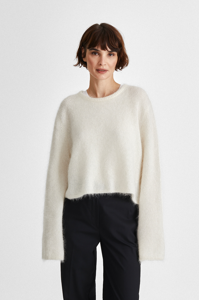 NIMA SWEATER - WHITE – Stylein