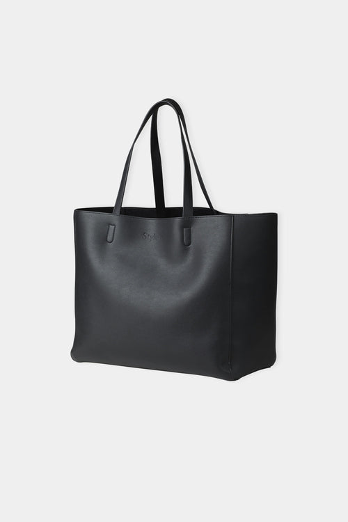 YACHT BAG - BLACK STRUCTURED