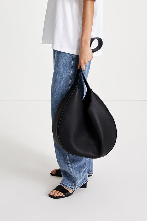 YARDLY BAG - BLACK STRUCTURED