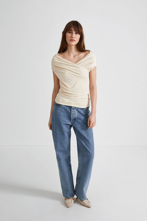 CARINA TOP - CREAM