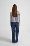 JABE SHIRT - GREY STRIPED