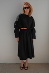 JENNIFER TOP - BLACK