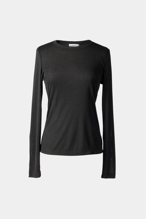 black longsleeve top stylein neapel front