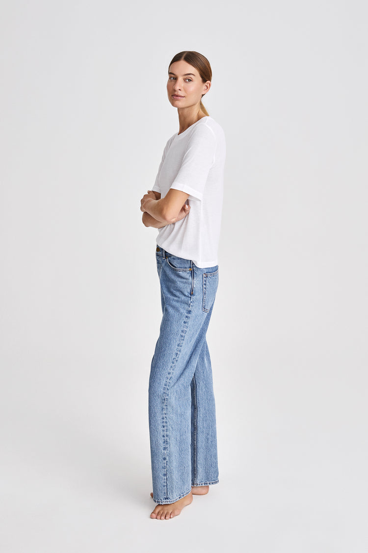 nickie top tshirt white stylein side