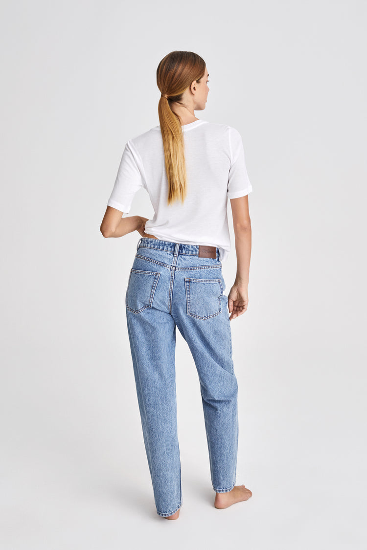 nickie top tshirt white stylein back