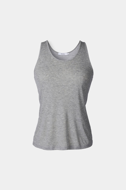 norwood top grey sleeveless stylein packshot