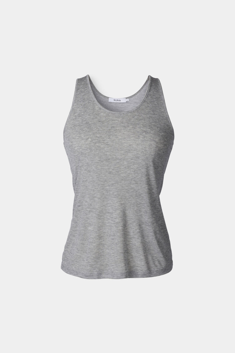 norwood top grey sleeveless stylein packshot