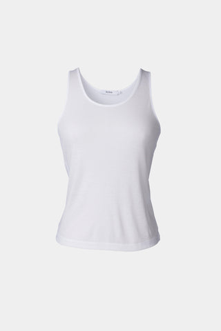 norwood top white sleeveless stylein packshot