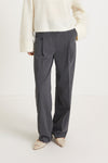 BOVILLE TROUSERS - GREY PINSTRIPE