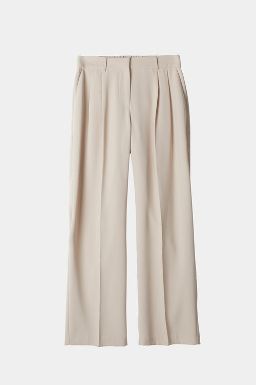 Bore trousers straight full length suit cream stylein packshot
