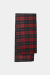 TECLA SCARF - RED CHECK