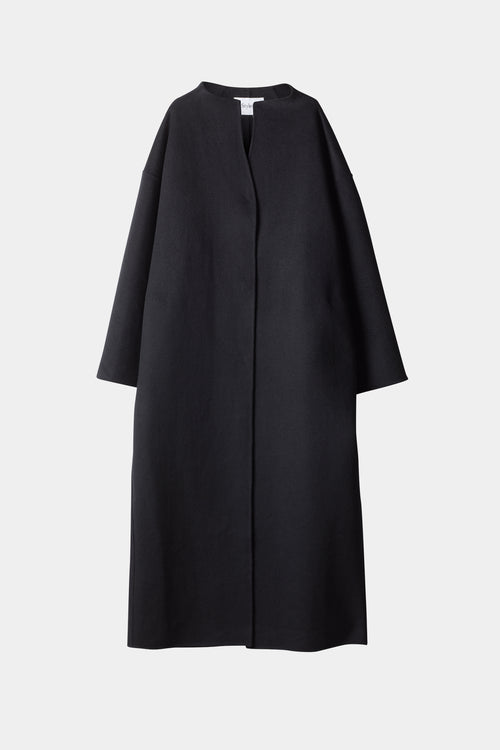 THIVON LONG COAT - BLACK