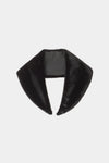 black faux fur collar packshot