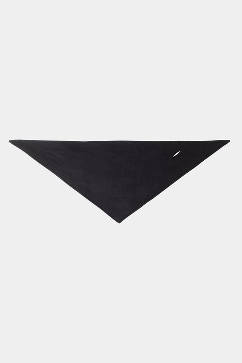 triangle wool scarf stylein trinity black packshot