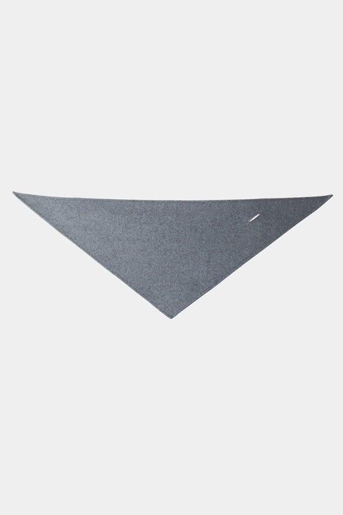 grey triangle wool scarf stylein trinity