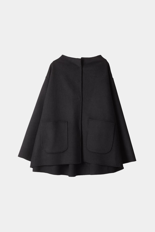 tritsis wool blend jacket black packshot