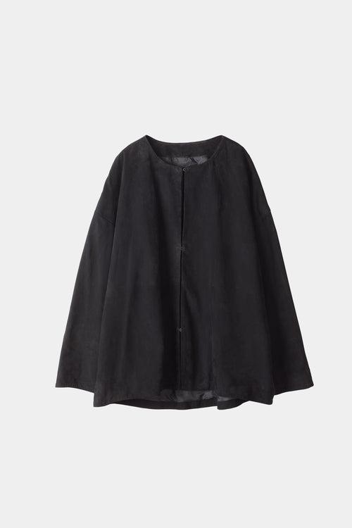 black suede jacket stylein vana packshot