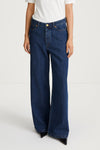 KAYNE DENIM TROUSERS - DARK VINTAGE BLUE