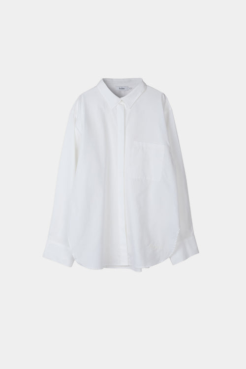 jansell cotton shirt white womenswear stylein packshot