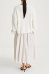 AMINA SWEATER - WHITE